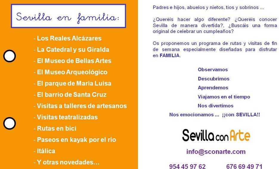 conocer Sevilla en familia
